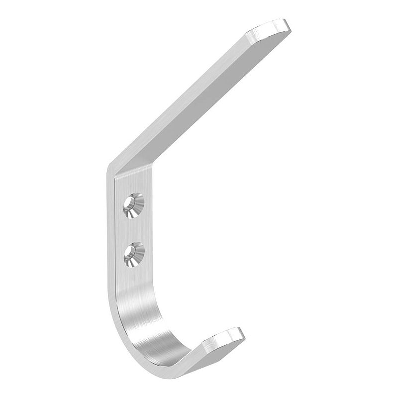 Kleiderhaken / Bügel aus Edelstahlflach 18x5mm, V2A