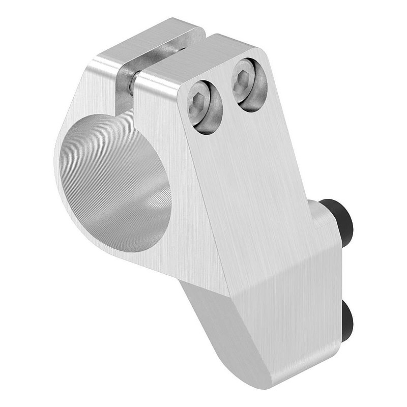Stopper links für Einzelrollwägen, V2A