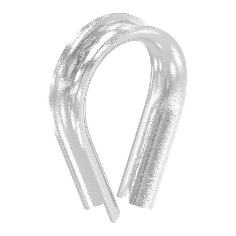 Kausche für Seil 6mm, V4A