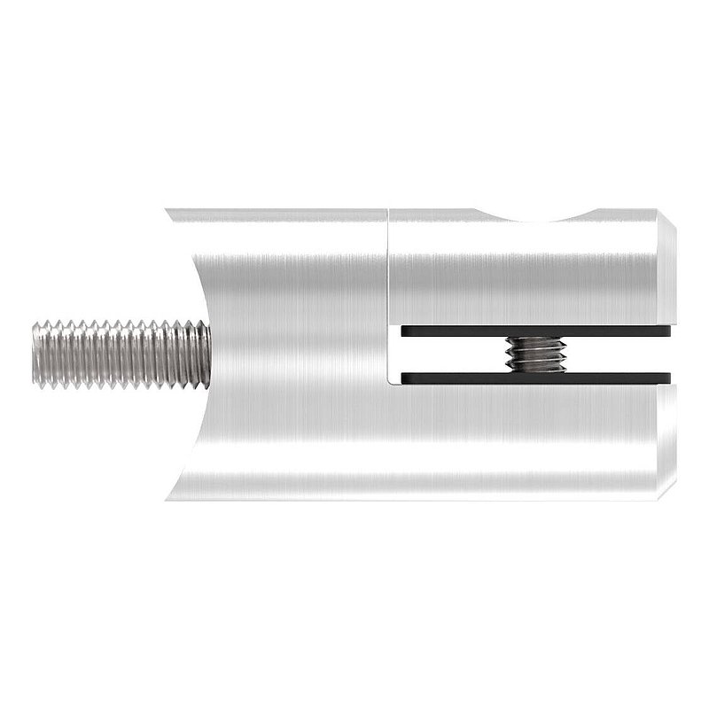 Blechhalter, Ø 25mm, Anschluss: 42,4mm, V4A