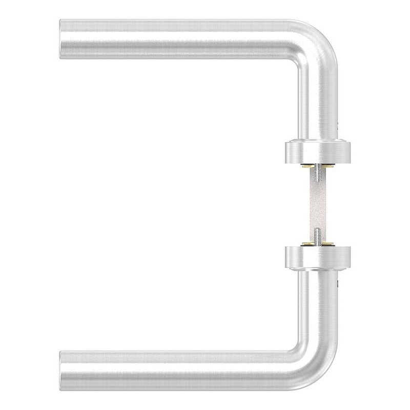 Türdrücker-Paar,, drehbar V2A