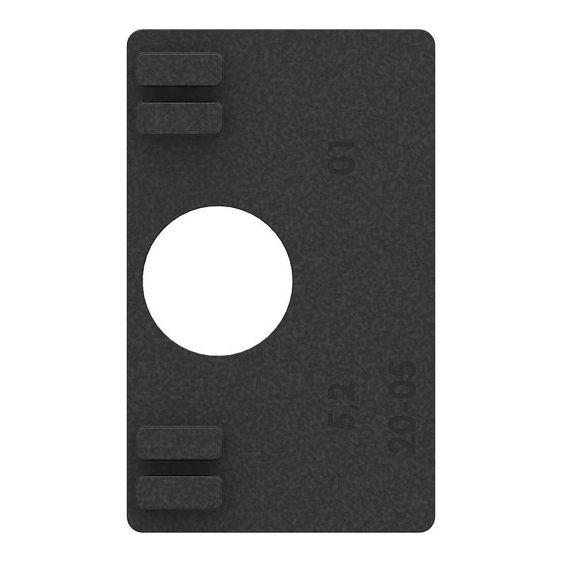 Caoutchouc pour modèle 31, tôle 5mm