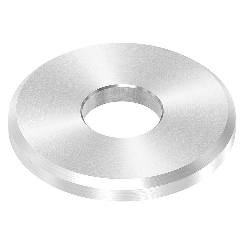 Beilagscheibe 30x3mm mit Fase, Bohrung 10,5mm, V2A