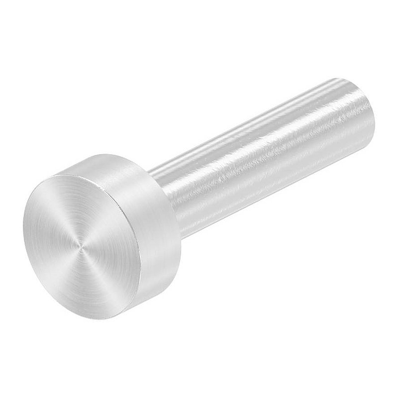 Lens head terminal for self-clinching, AISI316