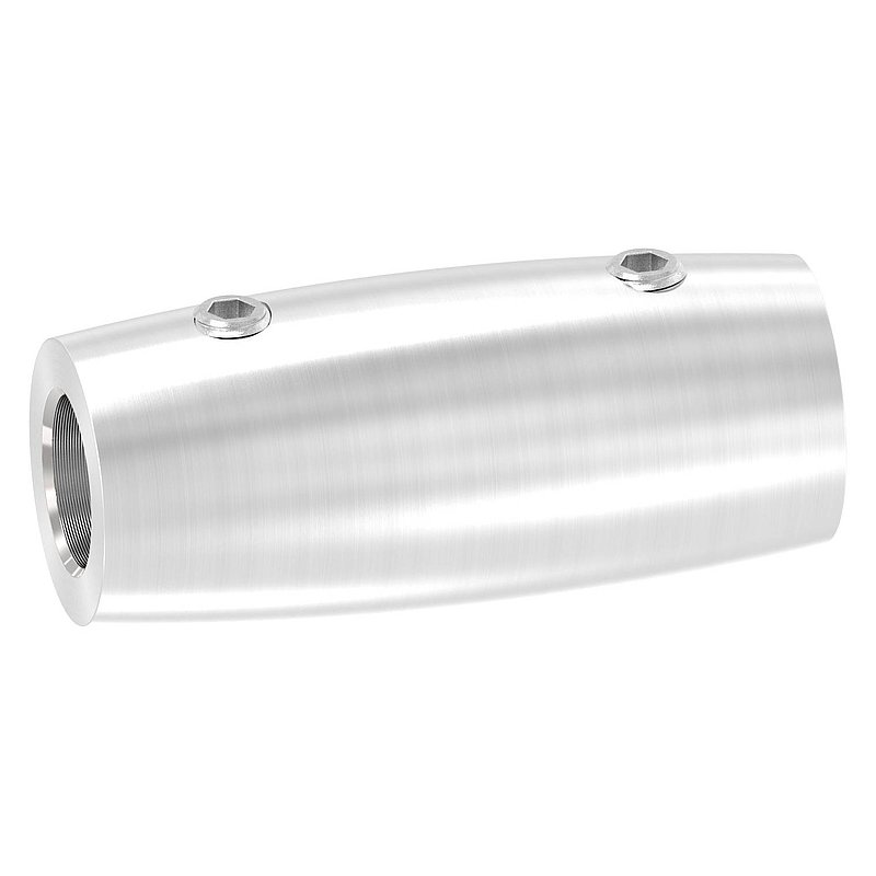 Stabverbinder für 10mm Rund, L: 45mm, Ø 20mm, V2A