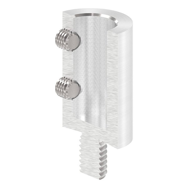 Plug-in piece for handrail retaining ring, AISI304