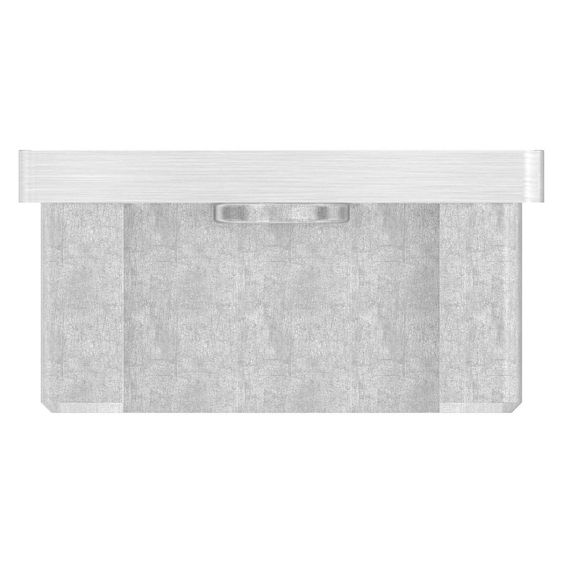 Einsteckkappe, für Rohr 50x30x2,0mm, V4A