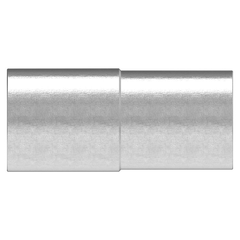 Connecting piece from 33.7x2.5mm to 33.7x2.0mm, AISI304