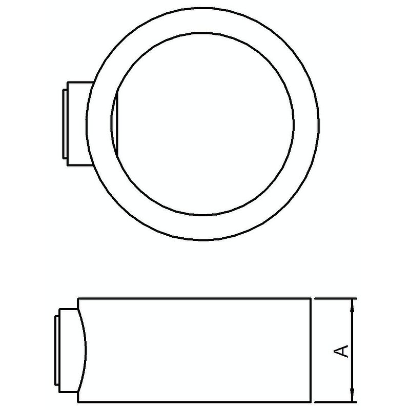 Stellring, für Rohr Ø 26,9mm