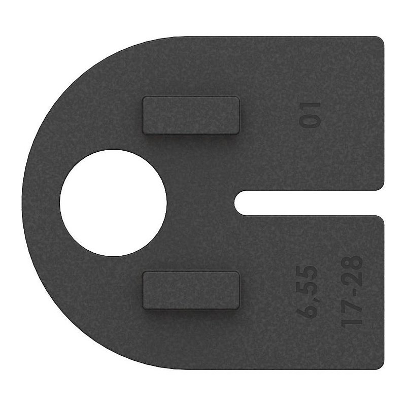 Rubber for Mod. 12, sheet metal 3 mm