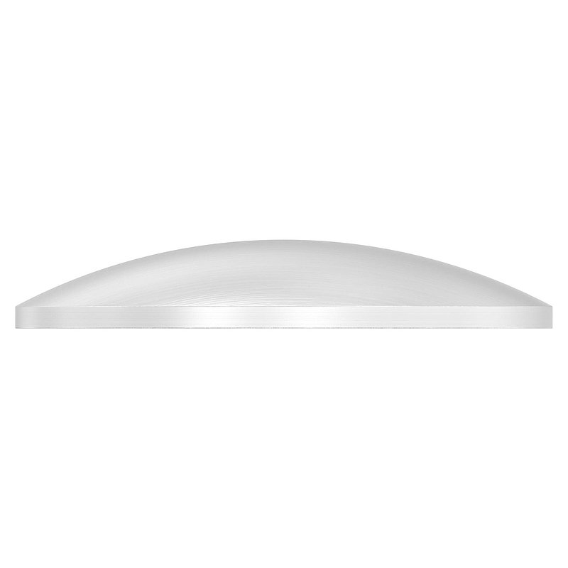 Domed bowl Ø 48.3x2.0mm, H: 8mm, AISI304