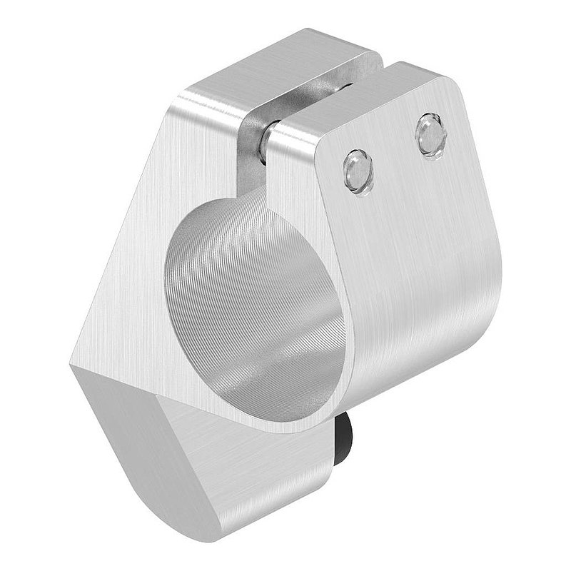 Stopper right for single roller carriages, AISI304