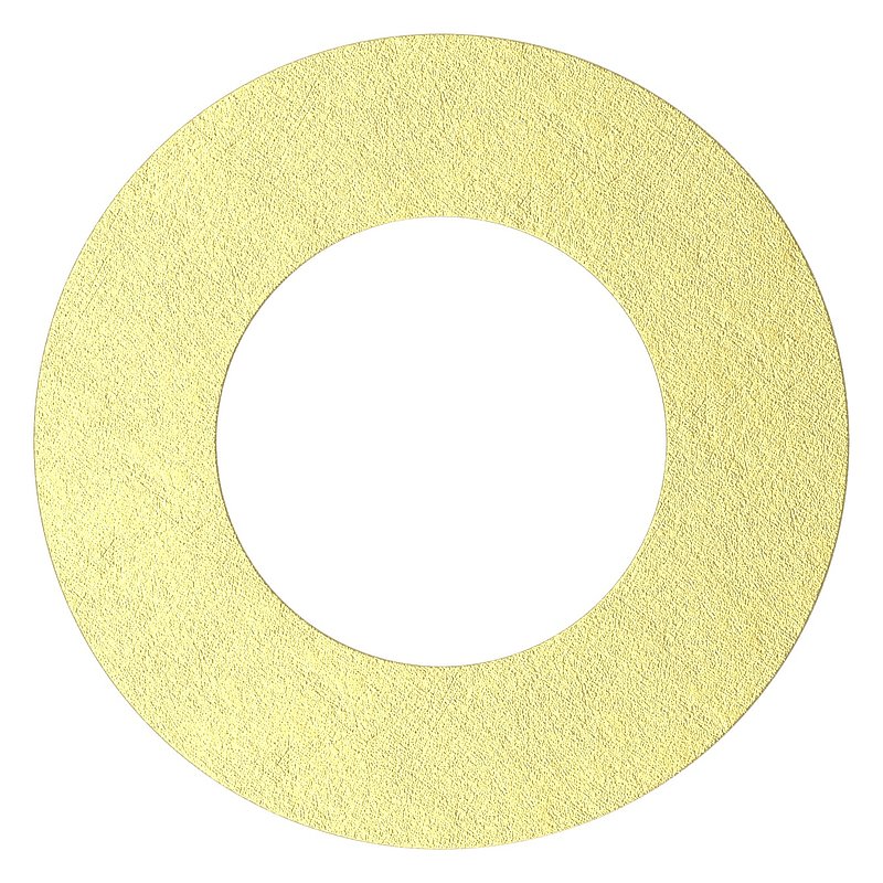 Brass disc from hinge 120/130-M20