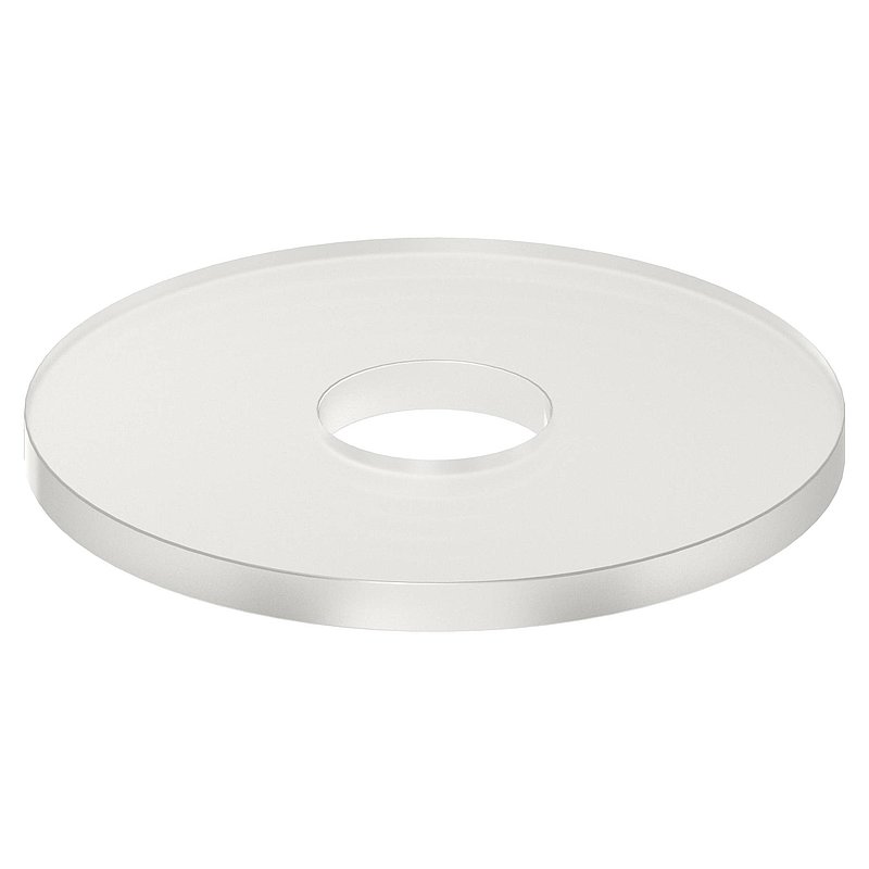 Gummiunterlegscheibe f. Rohrabstandshalter, Ø 30mm, V2A