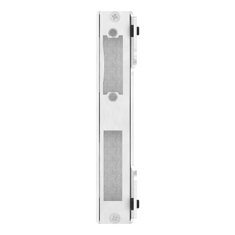 Gâche de serrure rectangulaire, acier inoxydable, à souder, 30mm, V2A