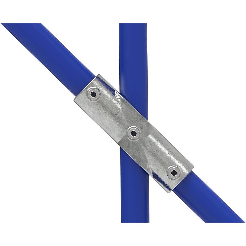 Kreuzstück, verstellbar 30 - 45°, für Rohr Ø 33,7mm