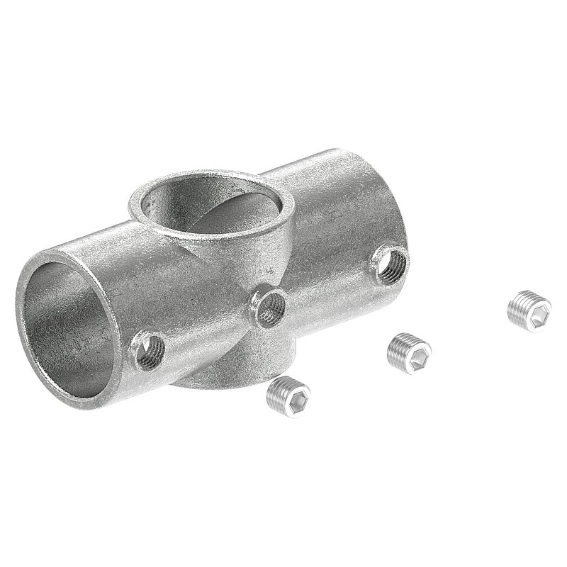 Cross piece, for pipe Ø 60.3mm