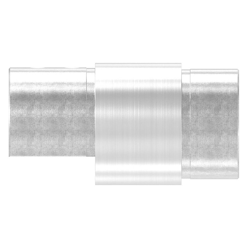 Connector for grooved tube 42.4x1.5mm, AISI316