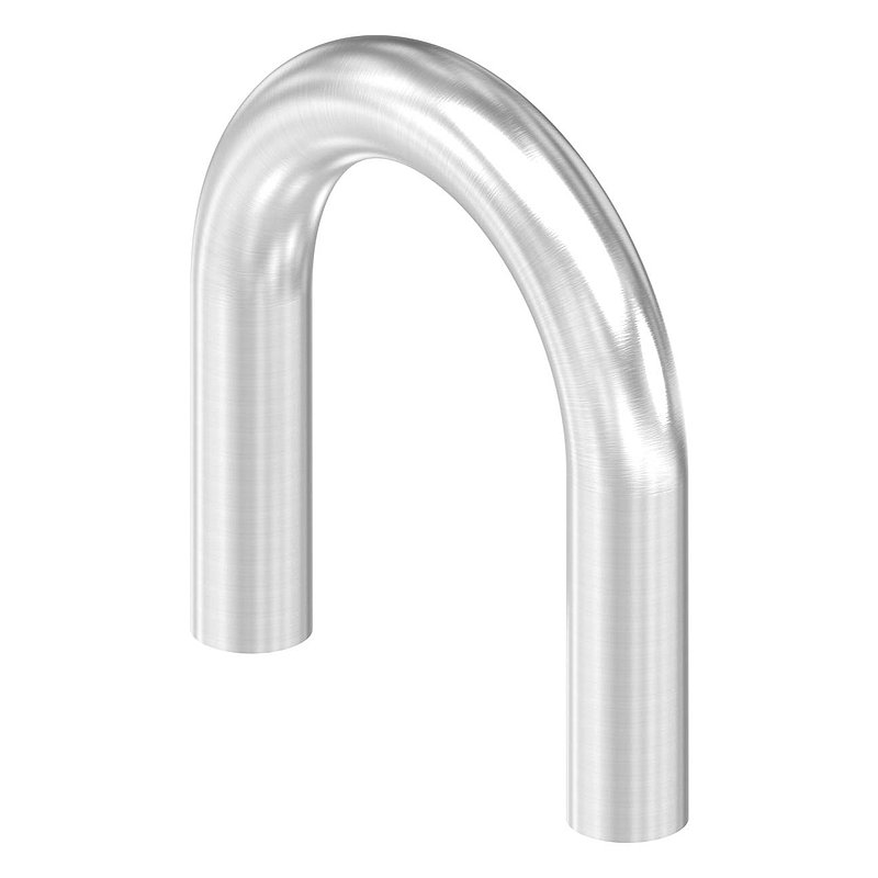 Tube bend 180°, made from 42.4x2.5mm tube, AISI304