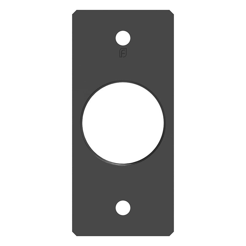 Montageplatte eckig 45x100mm