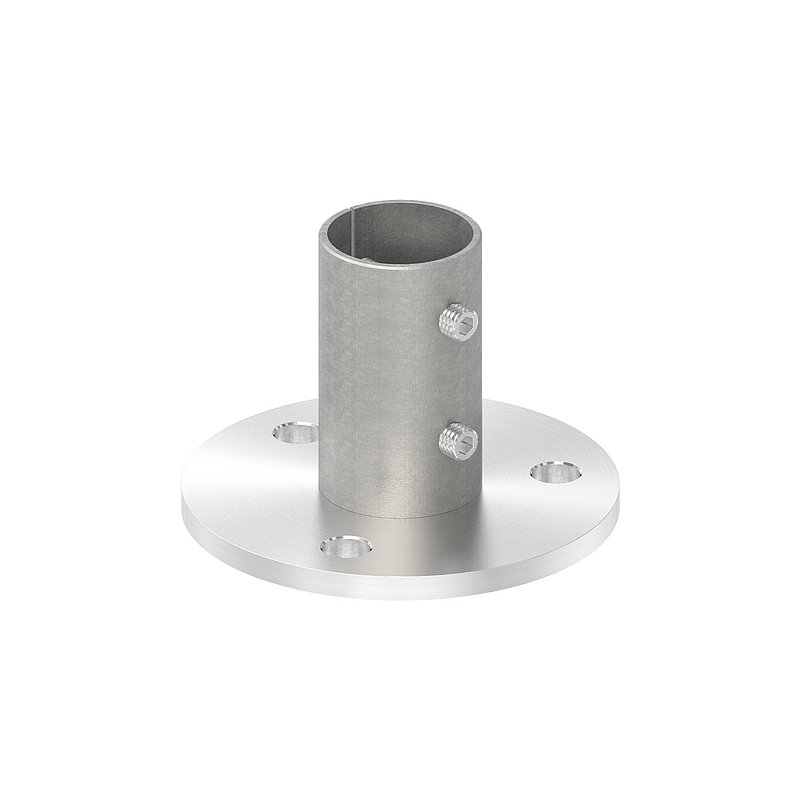 Ancrage mural et au sol, pour tube 42,4x2,5mm, V2A