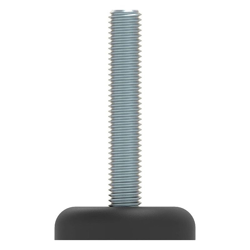 Pied réglable avec vis de compensation M8x50