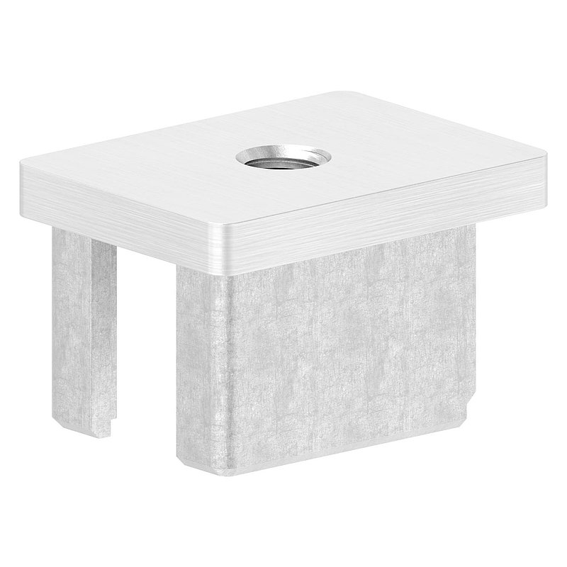 Einsteckkappe, für Rohr 40x30x2,0mm, V4A