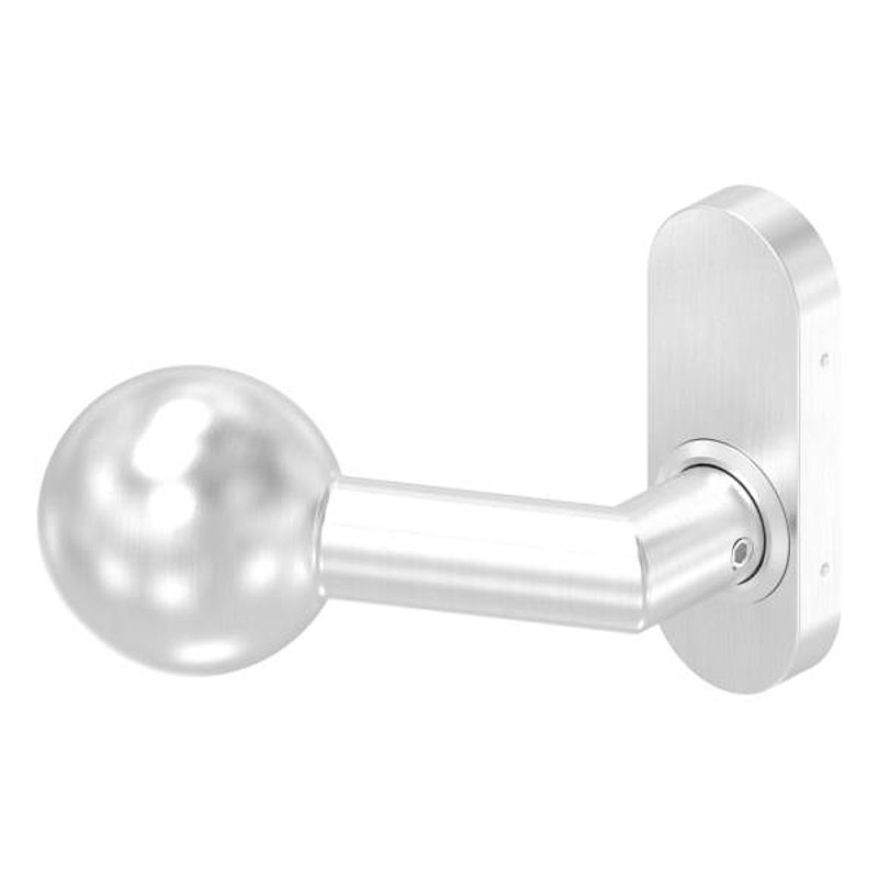 Drückerknopf, Ø 50mm, drehbar, V2A