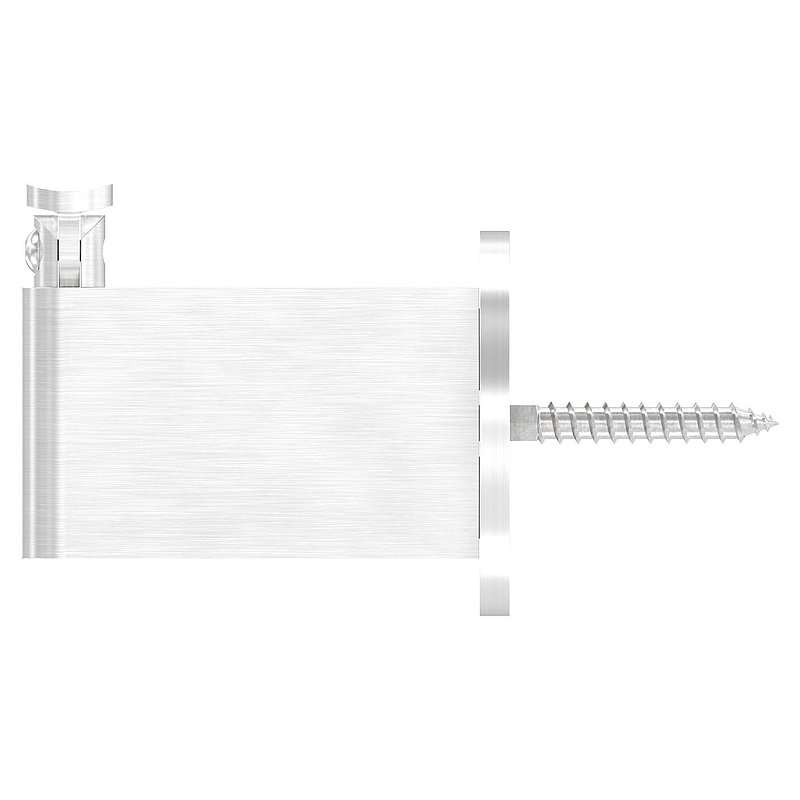 Sensa Design 2, pour tube 42,4mm, avec articulation pour inclinaison, V2A
