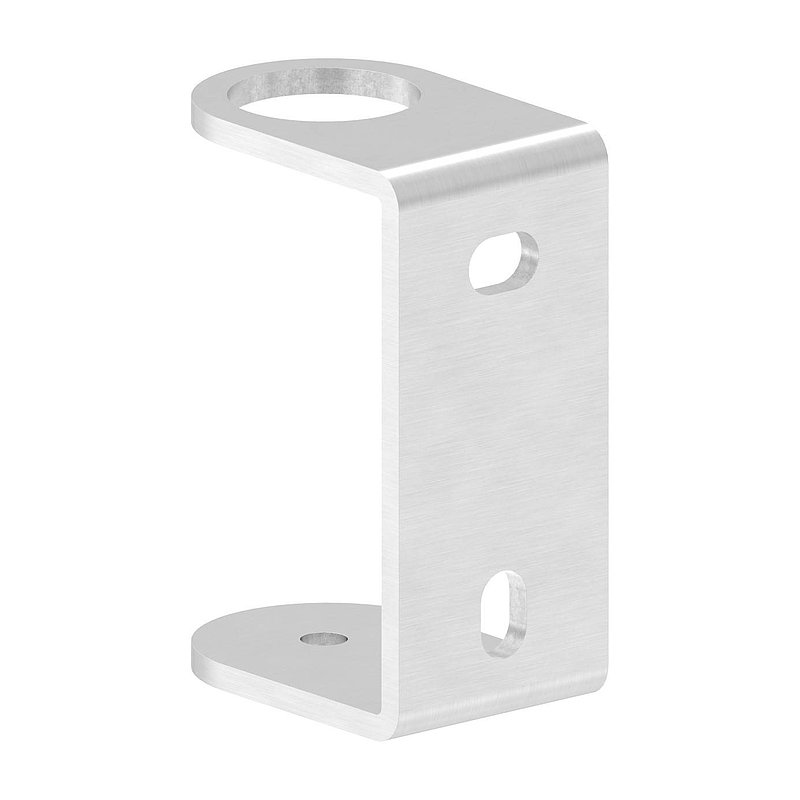 Wandbefestigung für Geländerpfosten 42,4mm, V2A