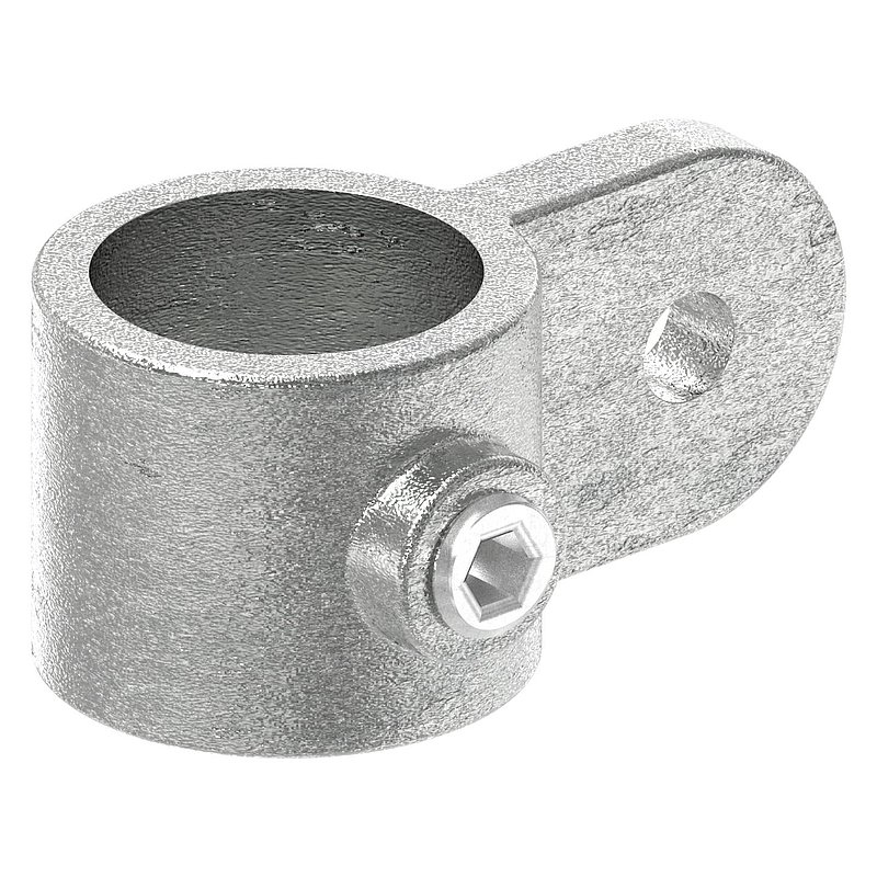 Halter mit einer Lasche, für Rohr Ø 33,7mm