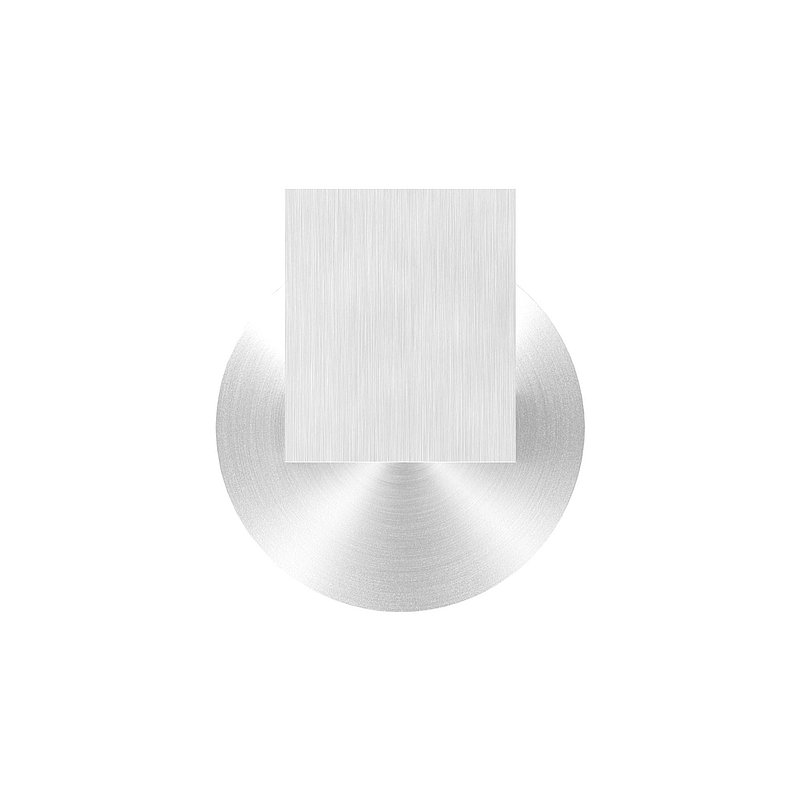 Sensa Design 1, flacher Anschluss, V2A