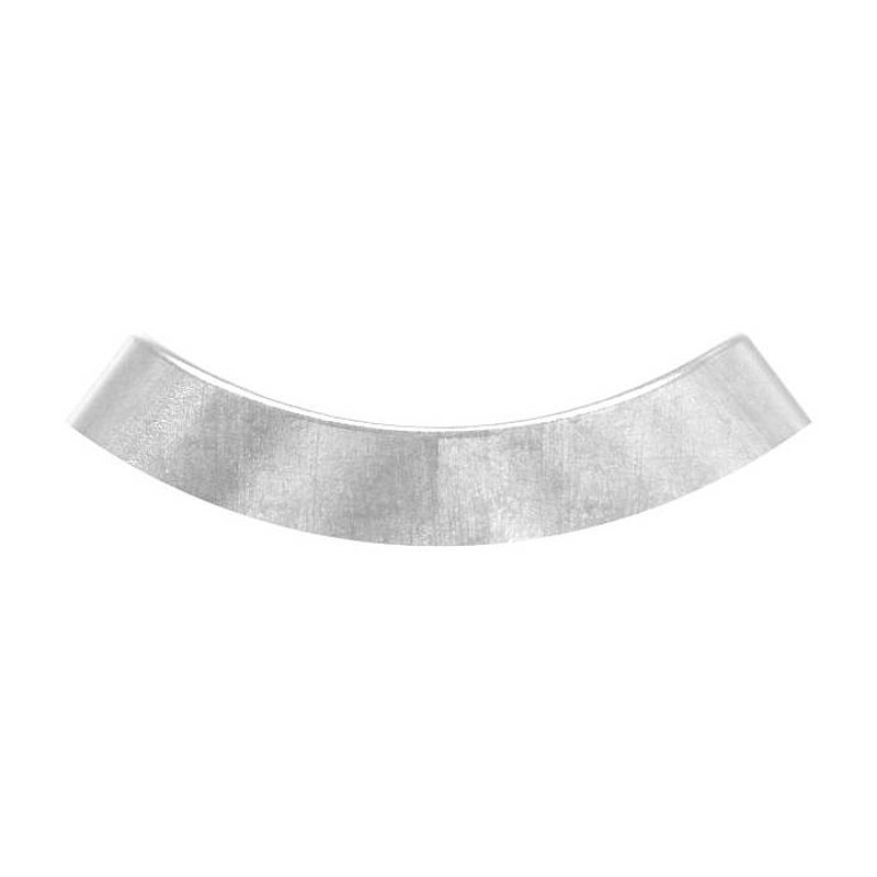 Handlaufanschlussplatte, Rohranschluss Ø 33,7mm, Bohrungen versetzt, S235JR