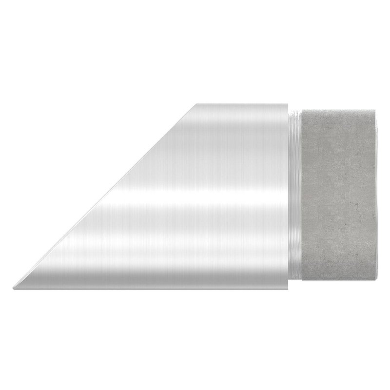 Endbogen 45°, für Rohr 42,4x2,0mm, V2A