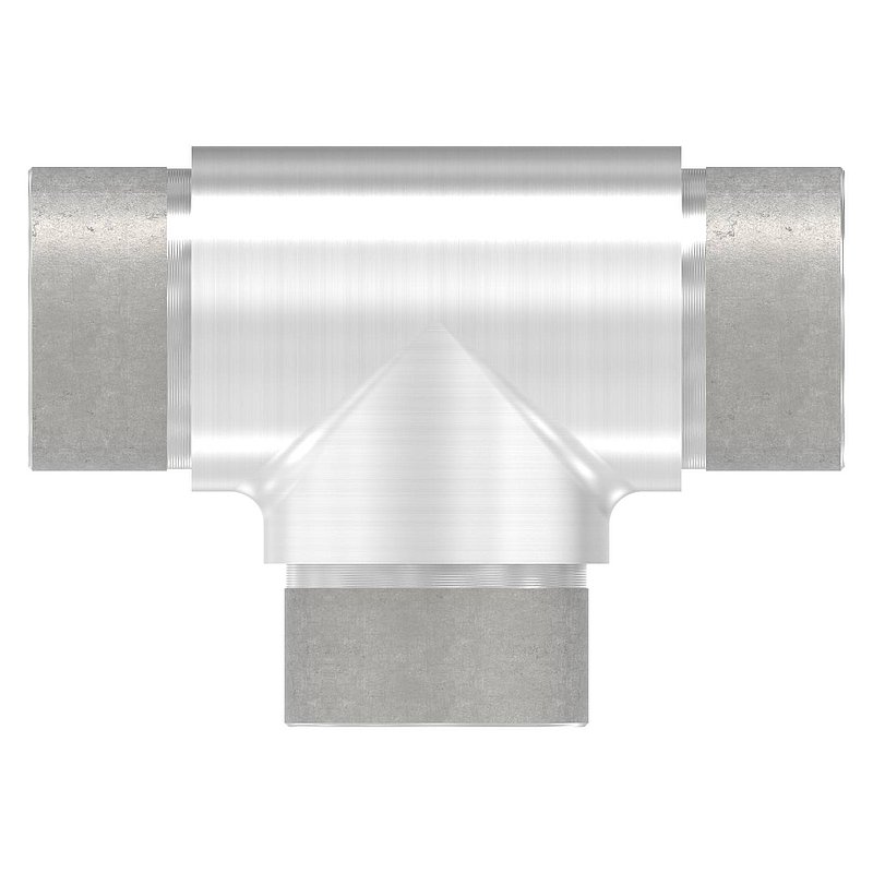 T-Stück, für Rohr 42,4x2,5mm, V2A