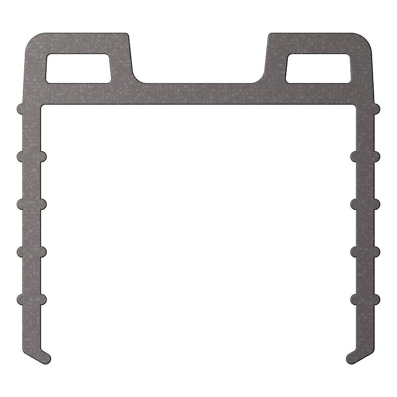 Cale caoutchouc pour verre 20,76 – 21,52mm, pour rainure 24x24mm, 3000mm