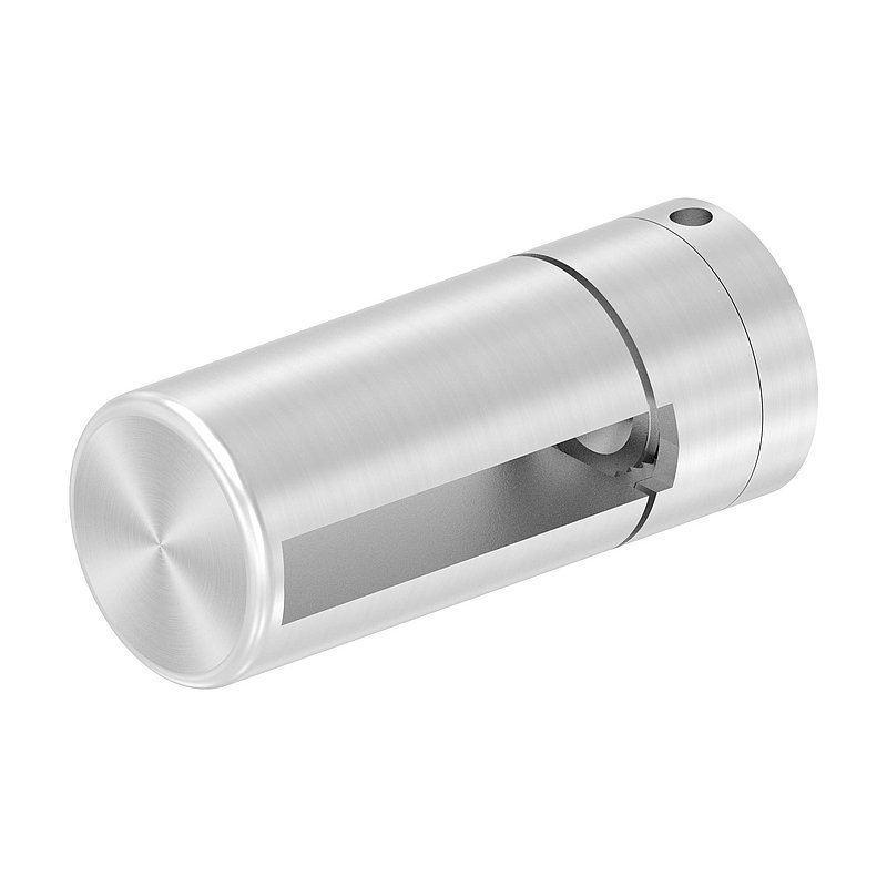 Brenk base holder for flat bars 50x8mm, ALU