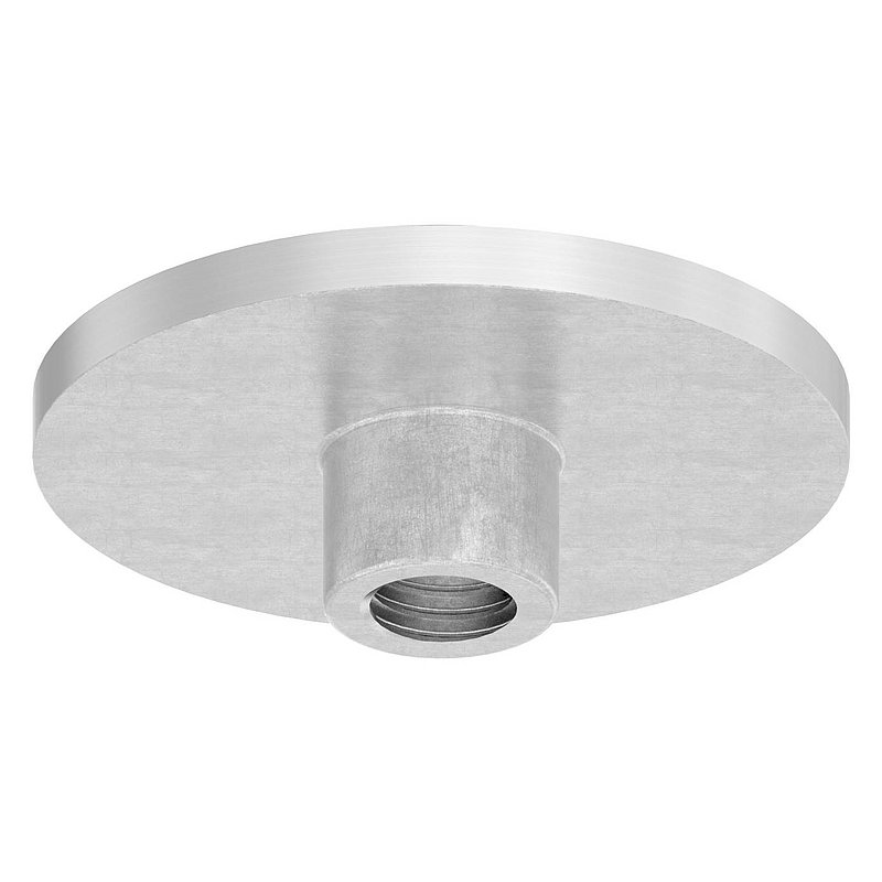 Platte, Ø 48,3mm, zum Aufschweißen, V2A