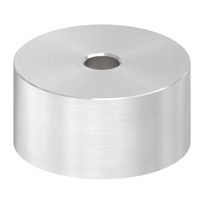 Entretoise Ø 40mm, avec trou de passage, ép.: 20mm, V2A