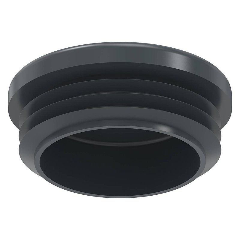 Bouchon plastique pour tube rond Ø 42,4mm