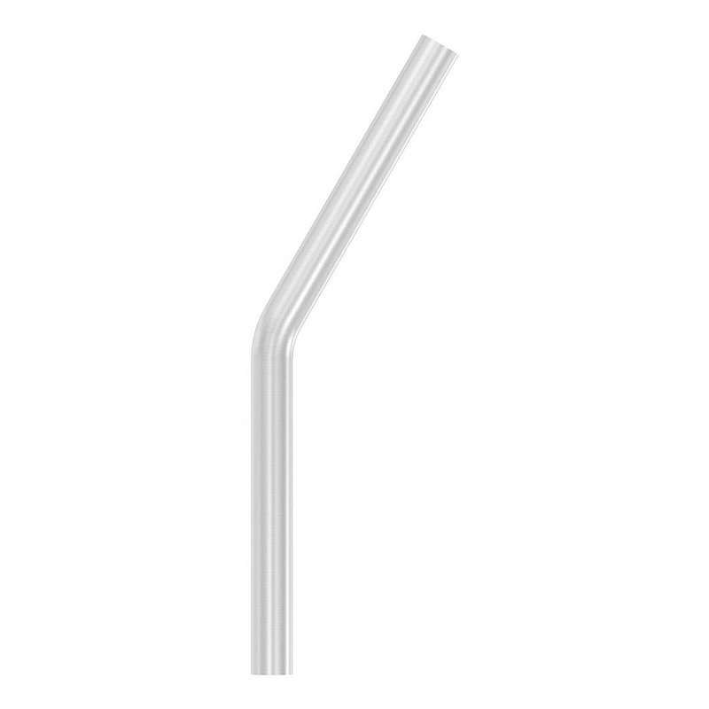 Tube coudé à 30°, en tube de Ø 26,9x2,0mm, V2A