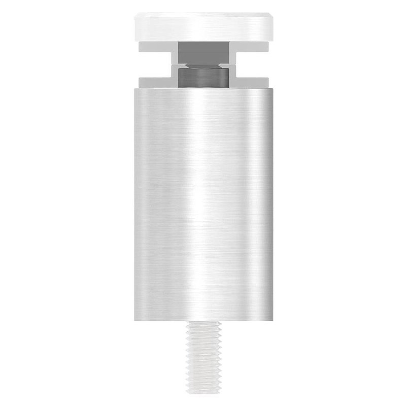 Unterteil Ø 30mm, mit Durchgangsbohrung , t: 50mm, V2A