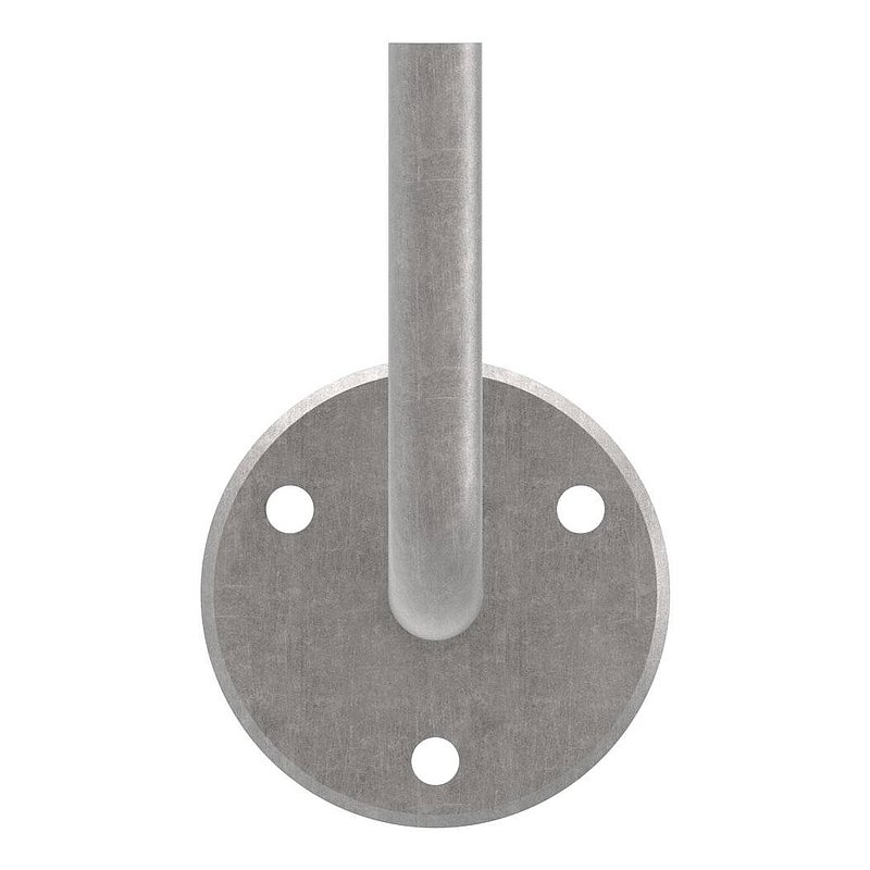 Handlaufträger mit Ronde, 70x6mm