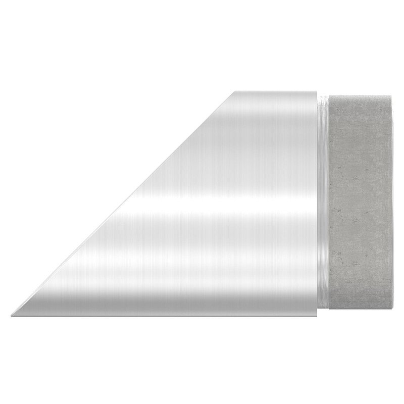Endbogen 45°, für Rohr 60,3x2,0mm, V2A