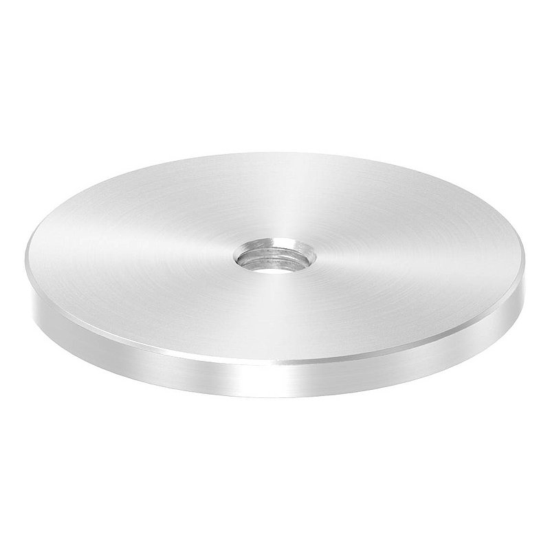 Unterteil für 62mm Glaspunkthalter, t: 5mm, mit M10, V2A