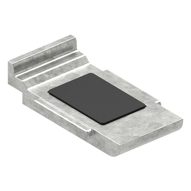 Sicherungsplatte für Mod. 39 , Zink roh
