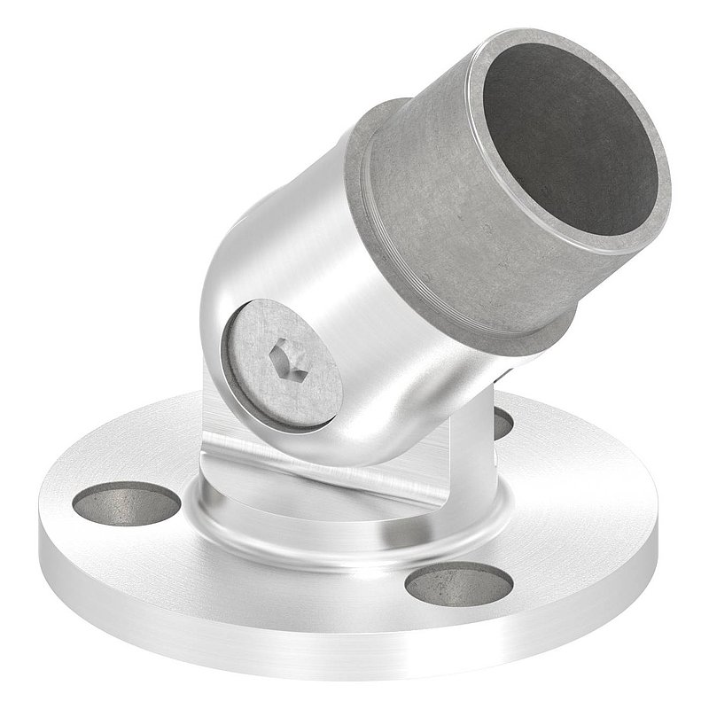 Wandhalter flexibel, für Rohr 33,7x2,0mm, V2A