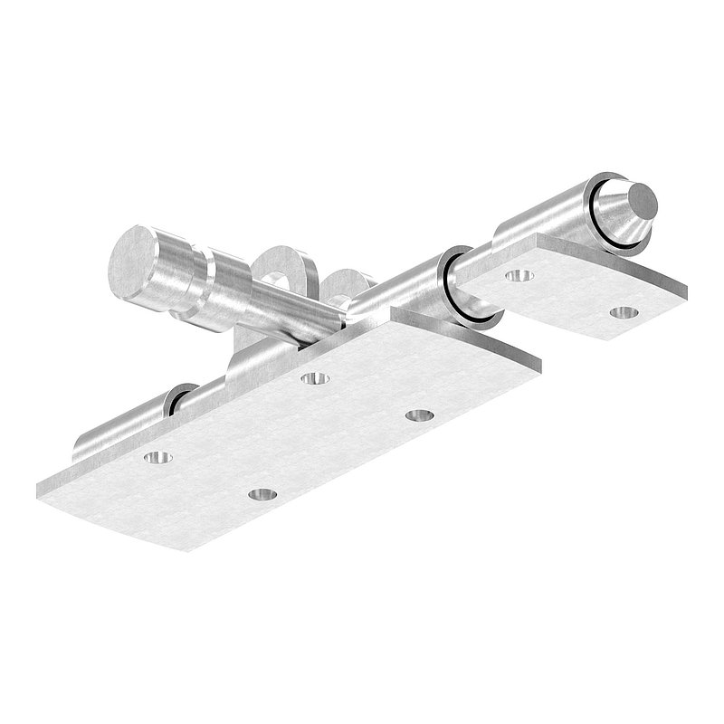Torriegel zum Anschrauben, Edelstahl V2A
