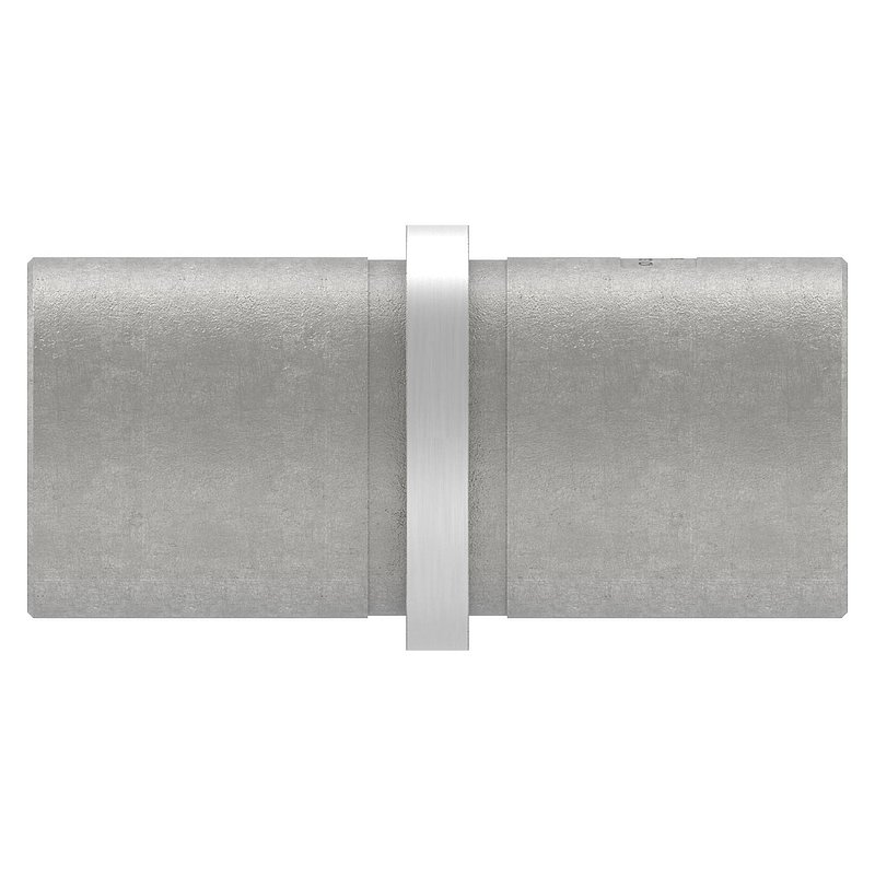 Connecting piece for tube 33.7x2.5mm, AISI304