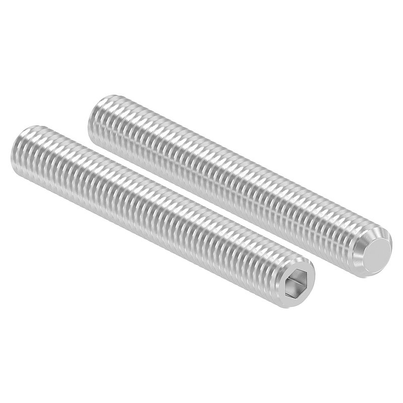 Gewindestift M8x60, V2A, DIN 913 / ISO 4026